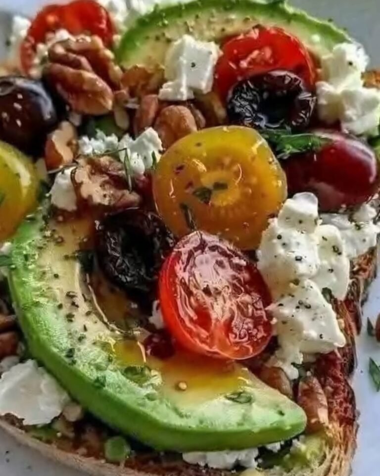 🥑 Avocado Toast with a Flavorful Twist! 🥑