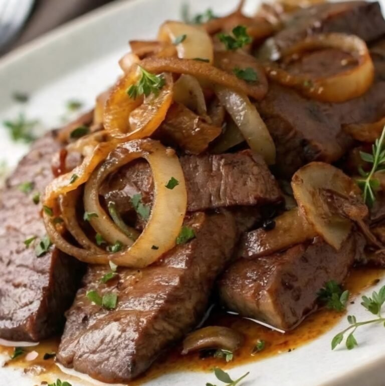 Beef Liver and Onions: A Classic, Iron-Rich Comfort Dish 🥩🧅