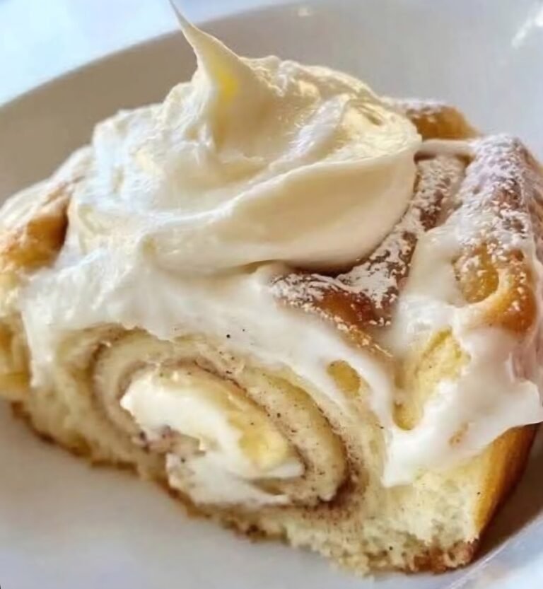 Heavenly Banana Bread Cinnamon Rolls
