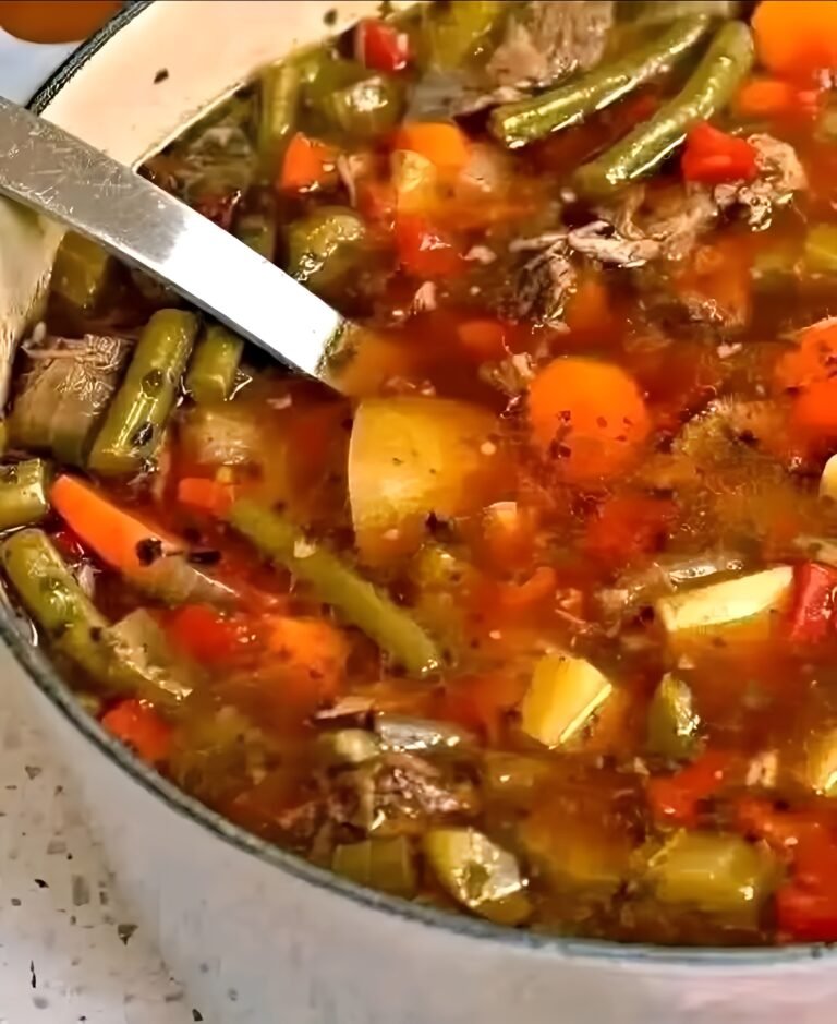 Hearty Vegetable Beef Soup Recipe