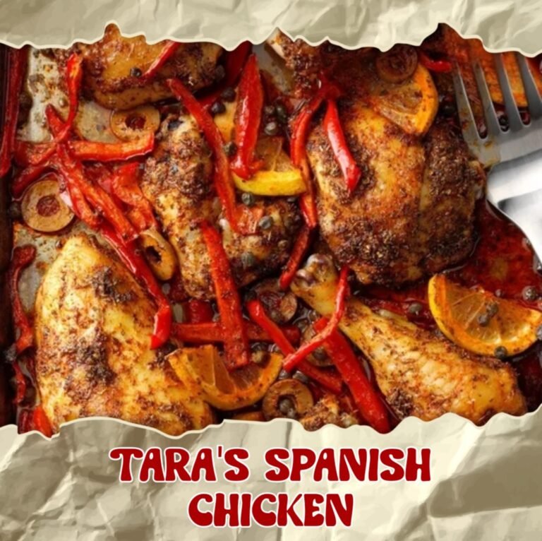Tara’s Spanish Chicken: A Flavorful One-Pan Delight