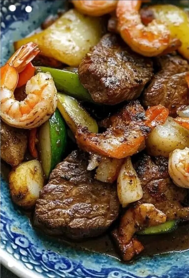 Sizzling Steak & Shrimp Dinner: A Quick, Flavor-Packed Meal