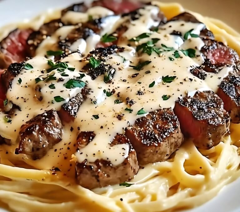 Steak Gorgonzola Alfredo: A Creamy, Indulgent Pasta Delight
