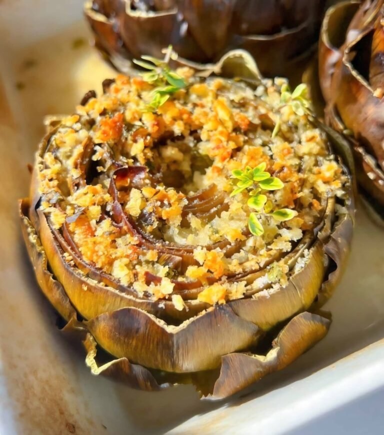 Old-Fashioned Italian Stuffed Artichokes