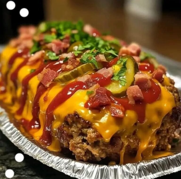 Bacon Cheeseburger Meatloaf Remix