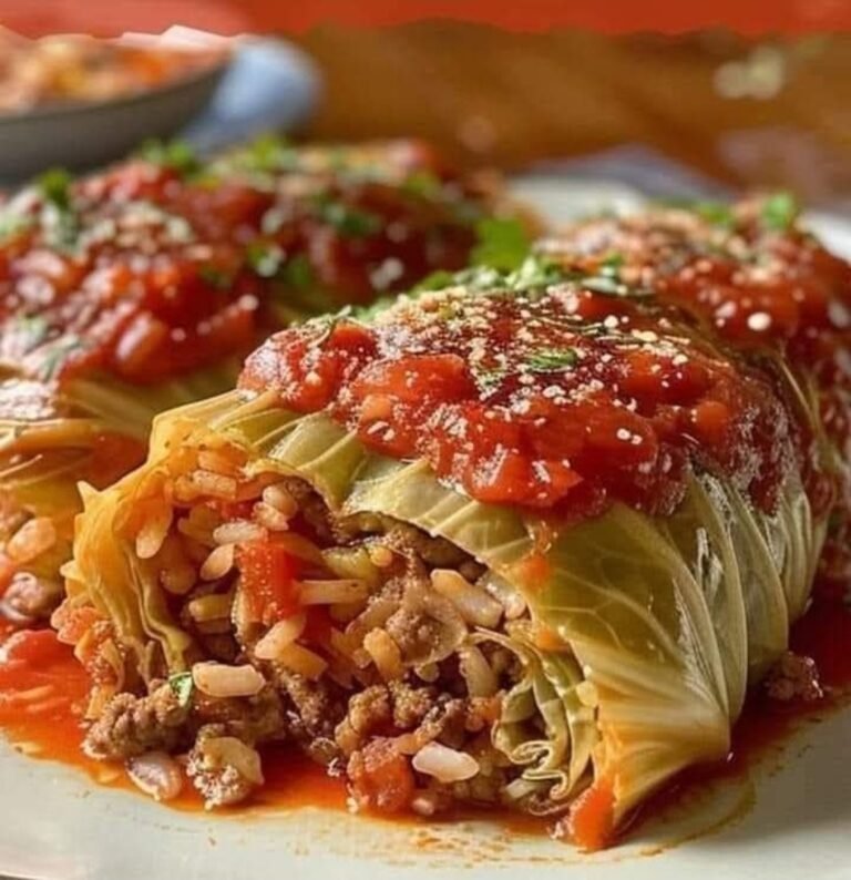 Cozy and Flavorful Stuffed Cabbage Rolls Recipe