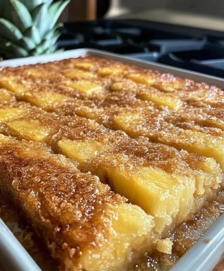 Easiest Pineapple Bake: A Tropical Delight