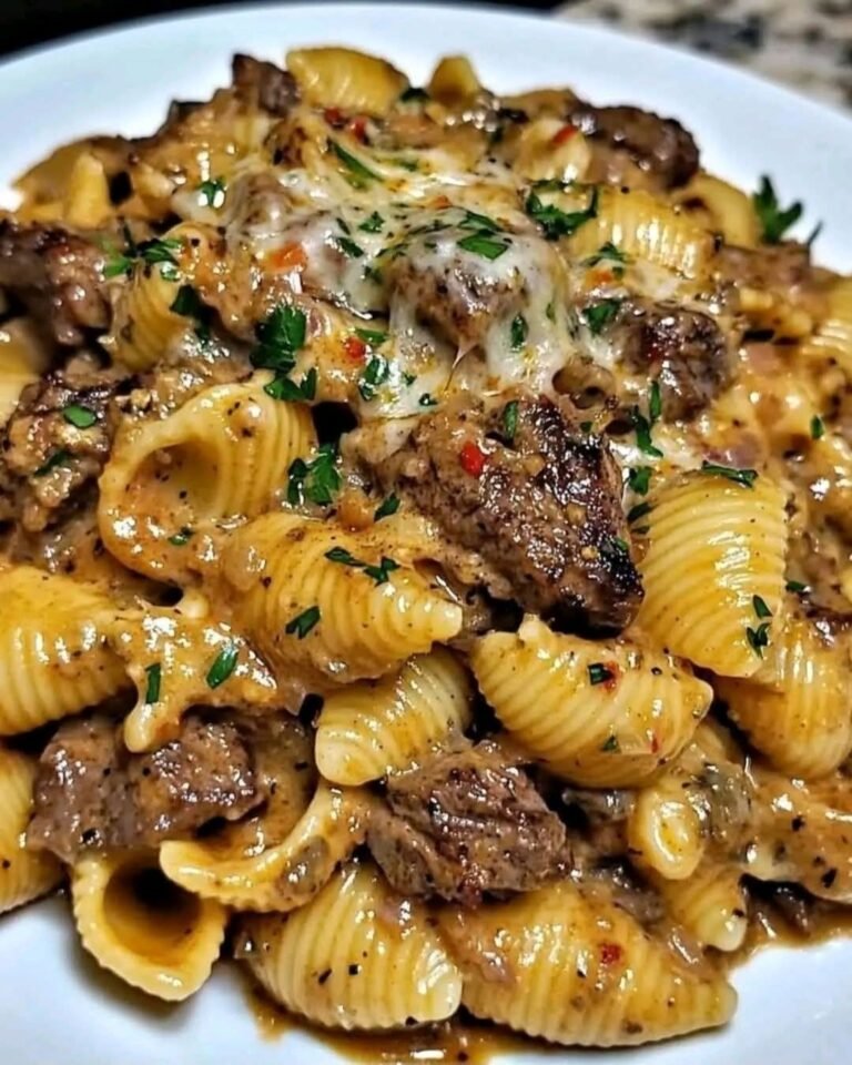 Creamy Paprika Steak Shells: A Comforting, Flavor-Packed Dinner