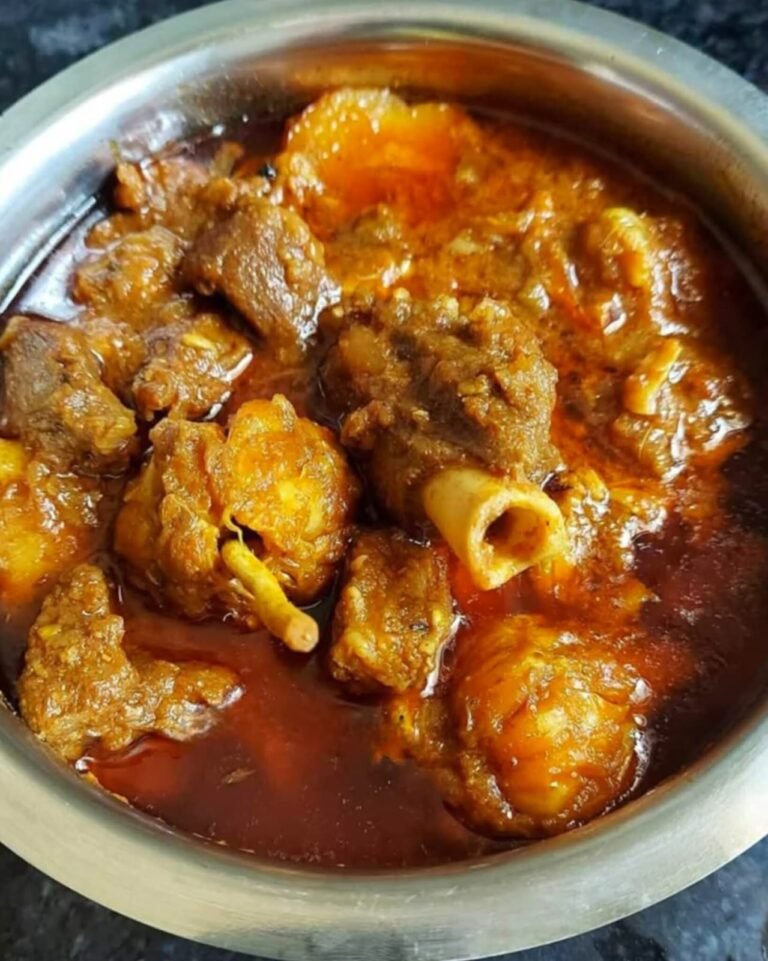 Bihari Mutton Curry with Whole Garlic Pods: A Flavorful Indian Classic 🍛