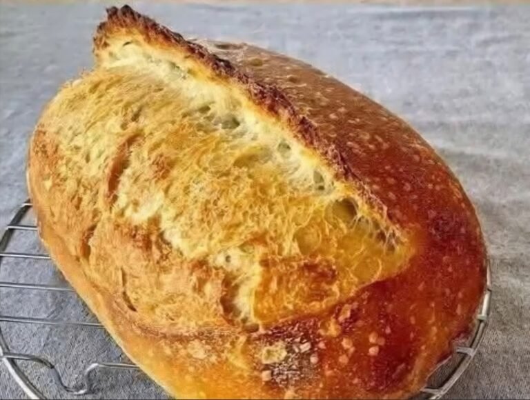 Homemade Artisan Bread: Crusty, Fluffy, and Simple 🍞