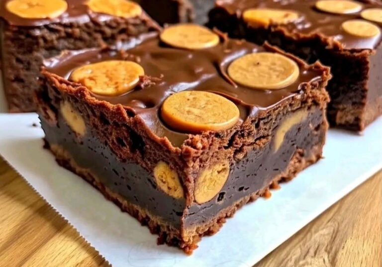 Greek Yogurt Chocolate Peanut Butter Banana Brownie Bars: A Healthier Indulgence