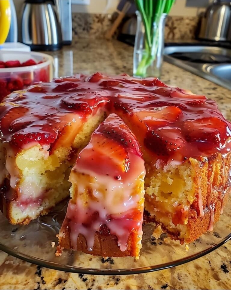 Strawberry Pineapple Pound Cake: A Tropical Twist on a Classic Dessert