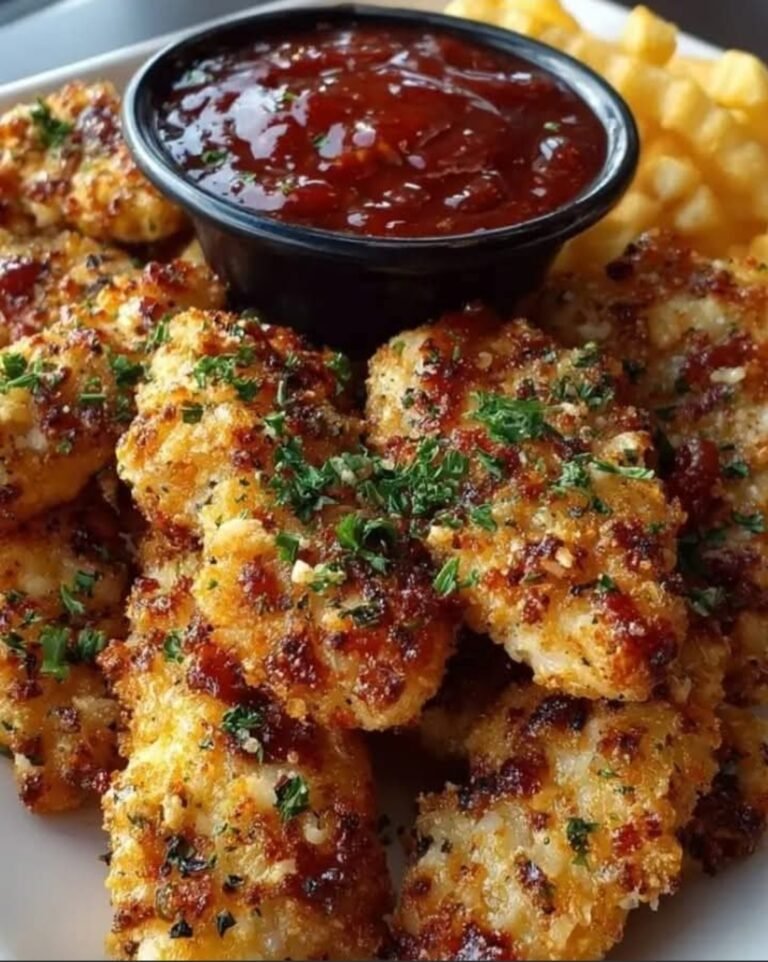 Melt-In-Your-Mouth Chicken Tenders: Crispy, Cheesy, and Irresistible 🍗🧀