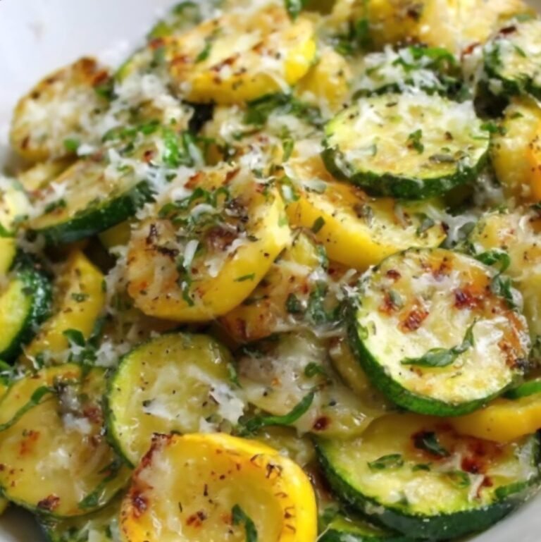 Sautéed Parmesan Zucchini & Yellow Squash: A Quick, Flavorful Side Dish