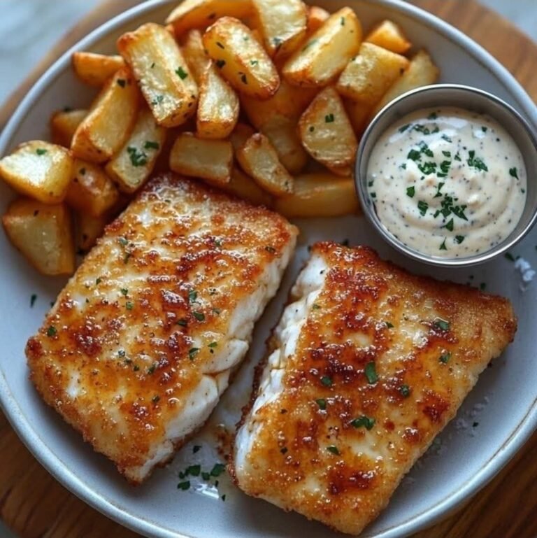 Classic Fish and Chips: Crispy, Golden British Comfort Food 🇬🇧🍟