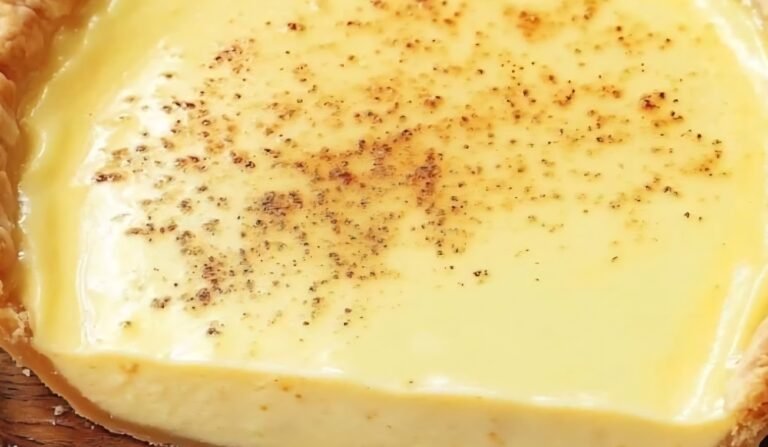 💕 A Custard Pie Recipe Baked with Love 💕