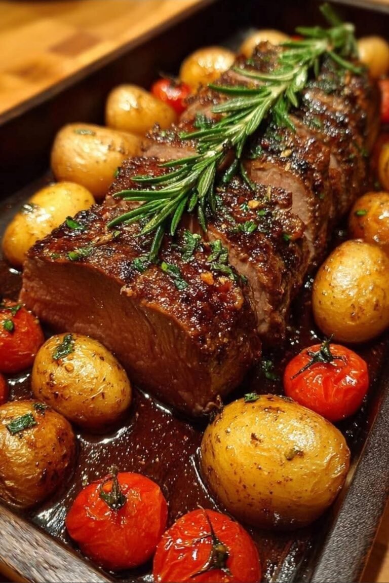 Slow Roasted Beef Tenderloin Recipe 🥩🔥