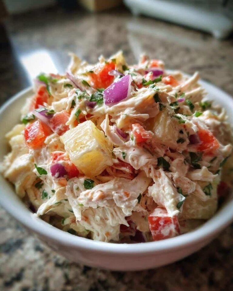 Irresistible Hawaiian Chicken Salad with Salted Caramel Kentucky Butter Cake: A Perfect Meal & Dessert Combo