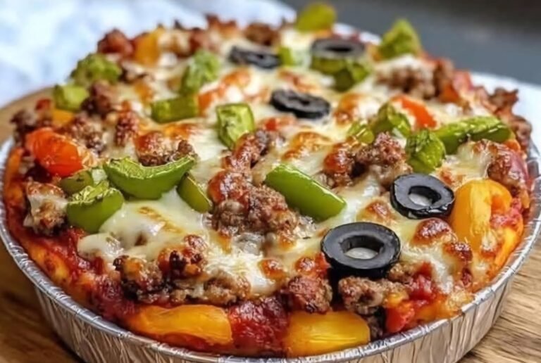 Deep Dish Pizza Casserole: A Cheesy, Family-Friendly Dinner