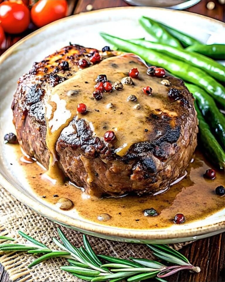 Juicy Sirloin Steak with Simple Green Beans Recipe for an Easy Weeknight Dinner