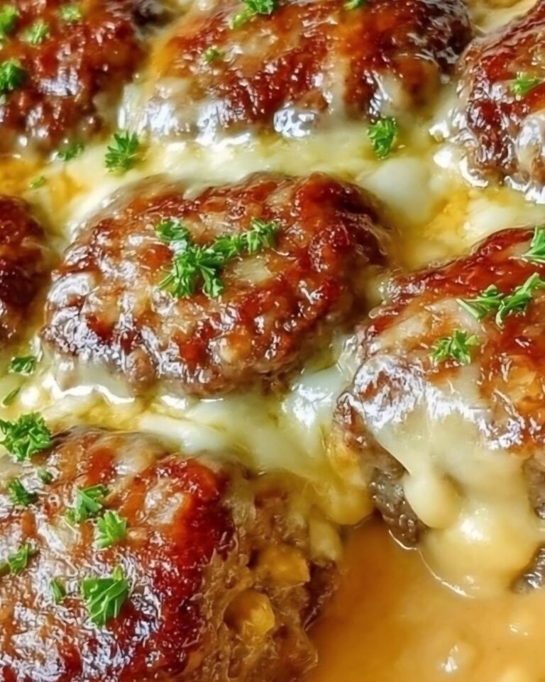 Black Pepper Amish Hamburger Steak Bake 🍔