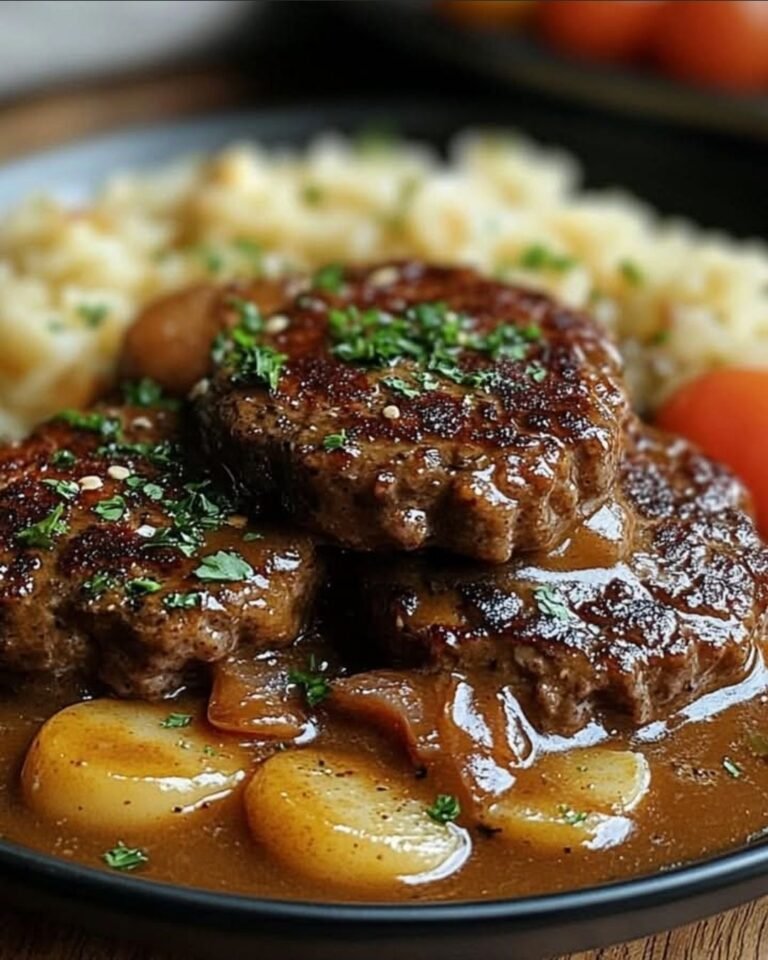 Smothered Hamburger Steak