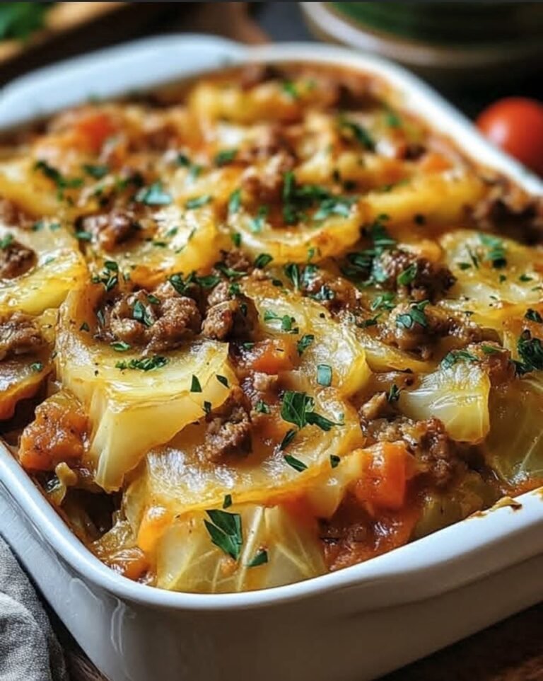 Low-Carb Cabbage Roll Casserole