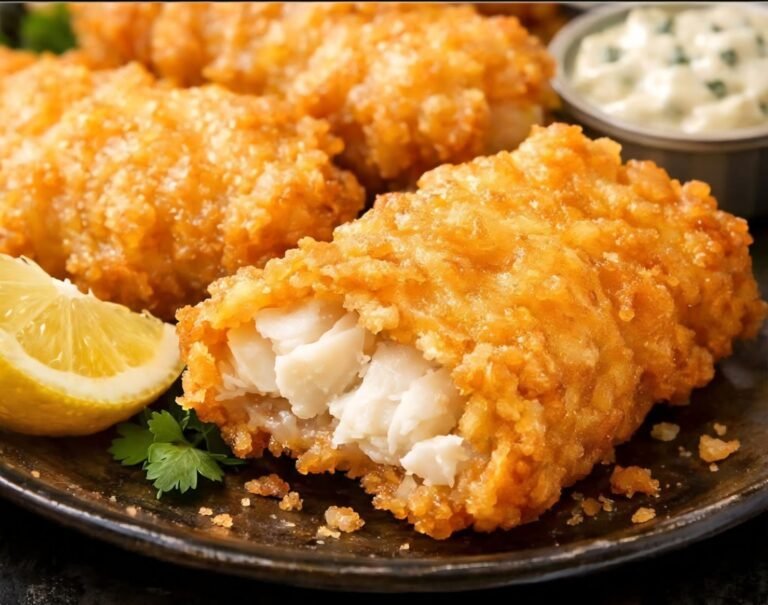 Crispy Fried Fish Fillets