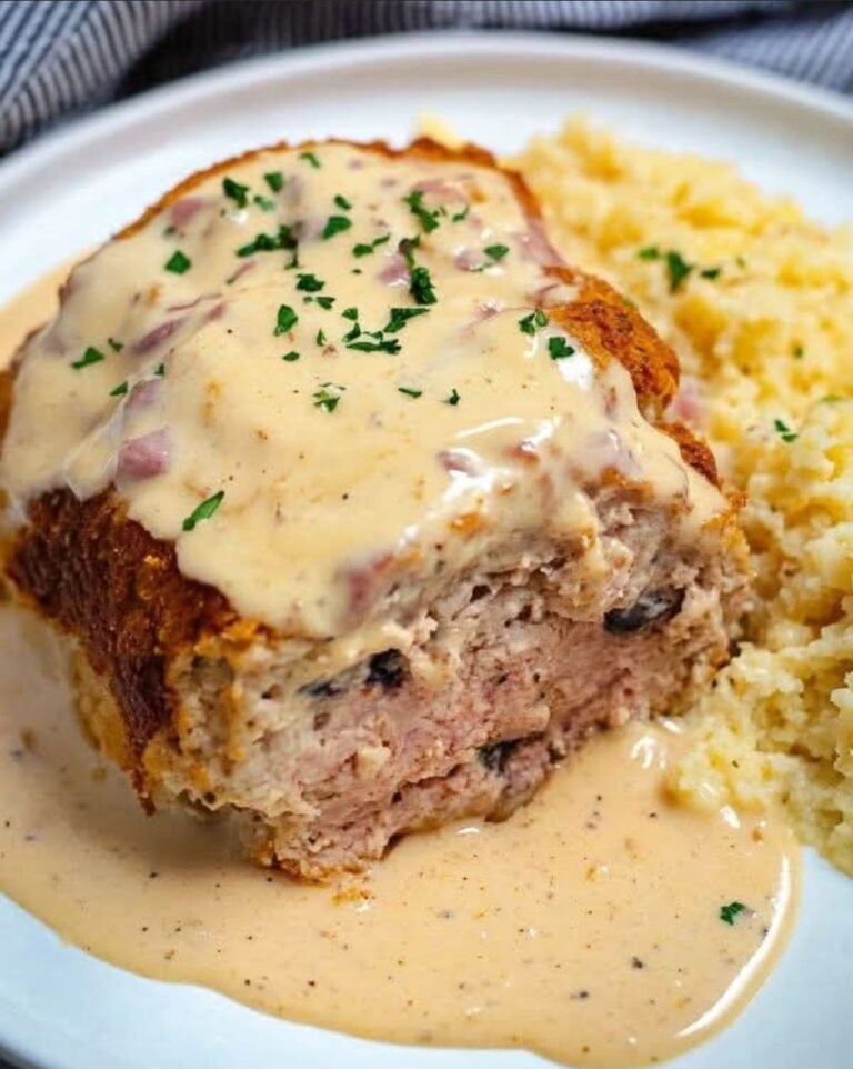 🍗 Chicken Cordon Bleu Meatloaf