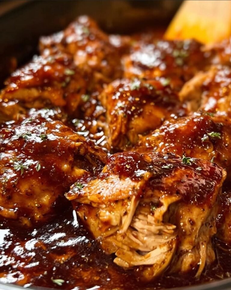 Sweet Baby Ray’s Crockpot Chicken 🍗🍯