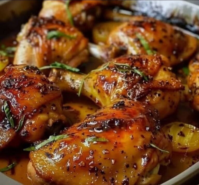 Caramelized Baked Chicken Legs or Wings 🍗✨