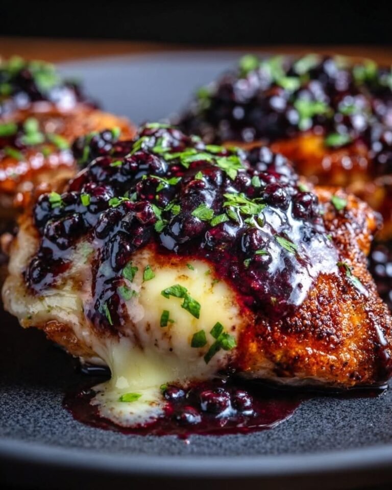 Smoky Paprika Chicken with Blackberry Jalapeño Glaze – A Bold Fusion of Sweet, Spicy, and Smoky